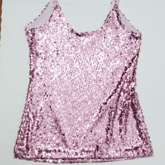 BOSTON PROPER SEQUINED TANK - Picture 2 of 6